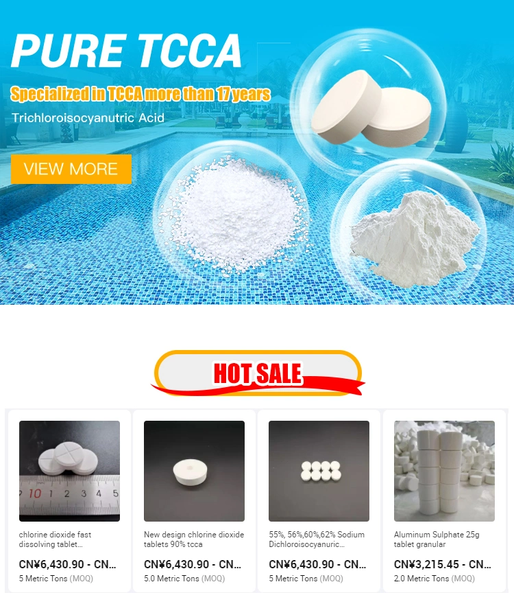 High Quality Drinking Water and Swimming Pool Clean Purify Chemical Auxiliary Agent