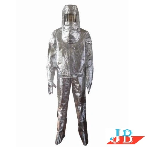 Aluminized Foil Fire Fighting Suit Uniform Heat Resistant Suit